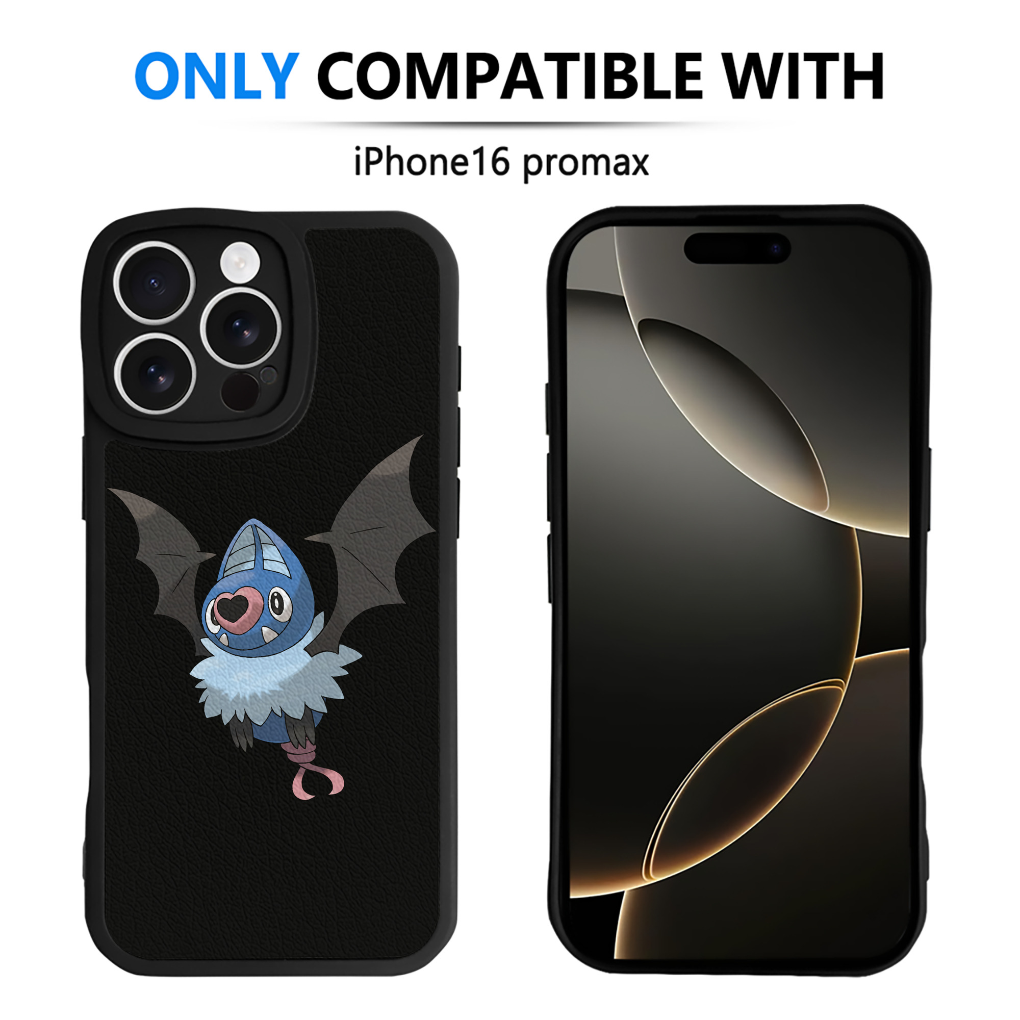 （画像用） ポケットモンスター Pokémon 【iPhone 16シリーズ対応】シリコンスマホケース（レザー調） 材質：シリコン